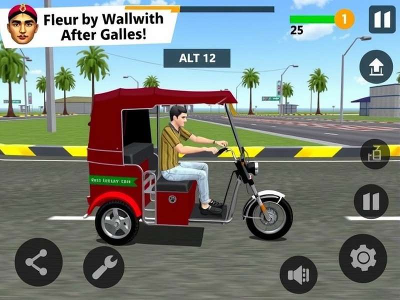 Desi Rickshaw Voyager Gameplay
